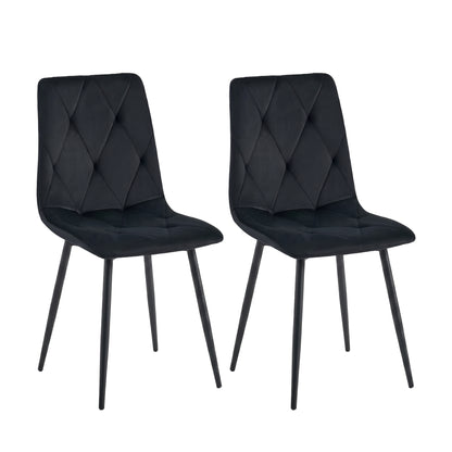 Delhi Modern Velvet Dining Chair