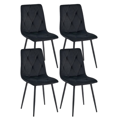Delhi Modern Velvet Dining Chair