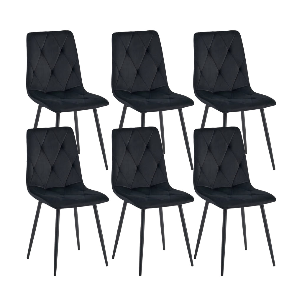 Delhi Modern Velvet Dining Chair