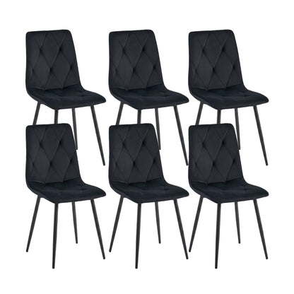Delhi Modern Velvet Dining Chair