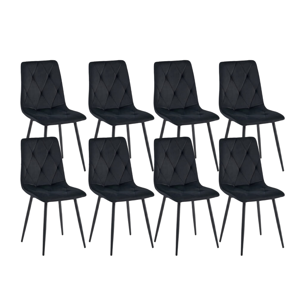 Delhi Modern Velvet Dining Chair
