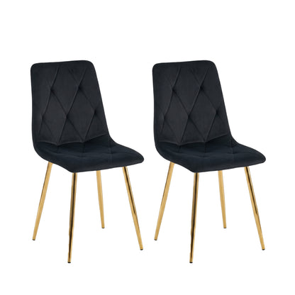 Delhi Modern Velvet Dining Chair