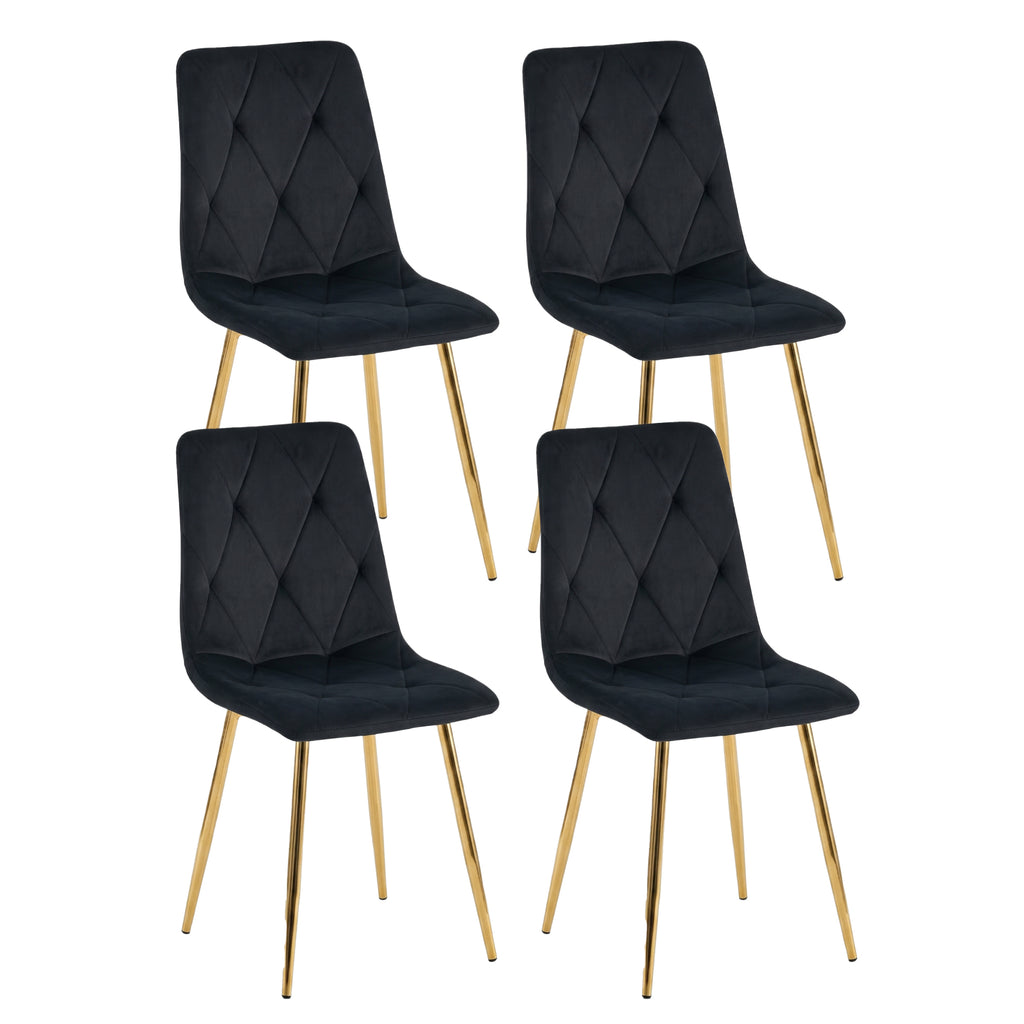 Delhi Modern Velvet Dining Chair