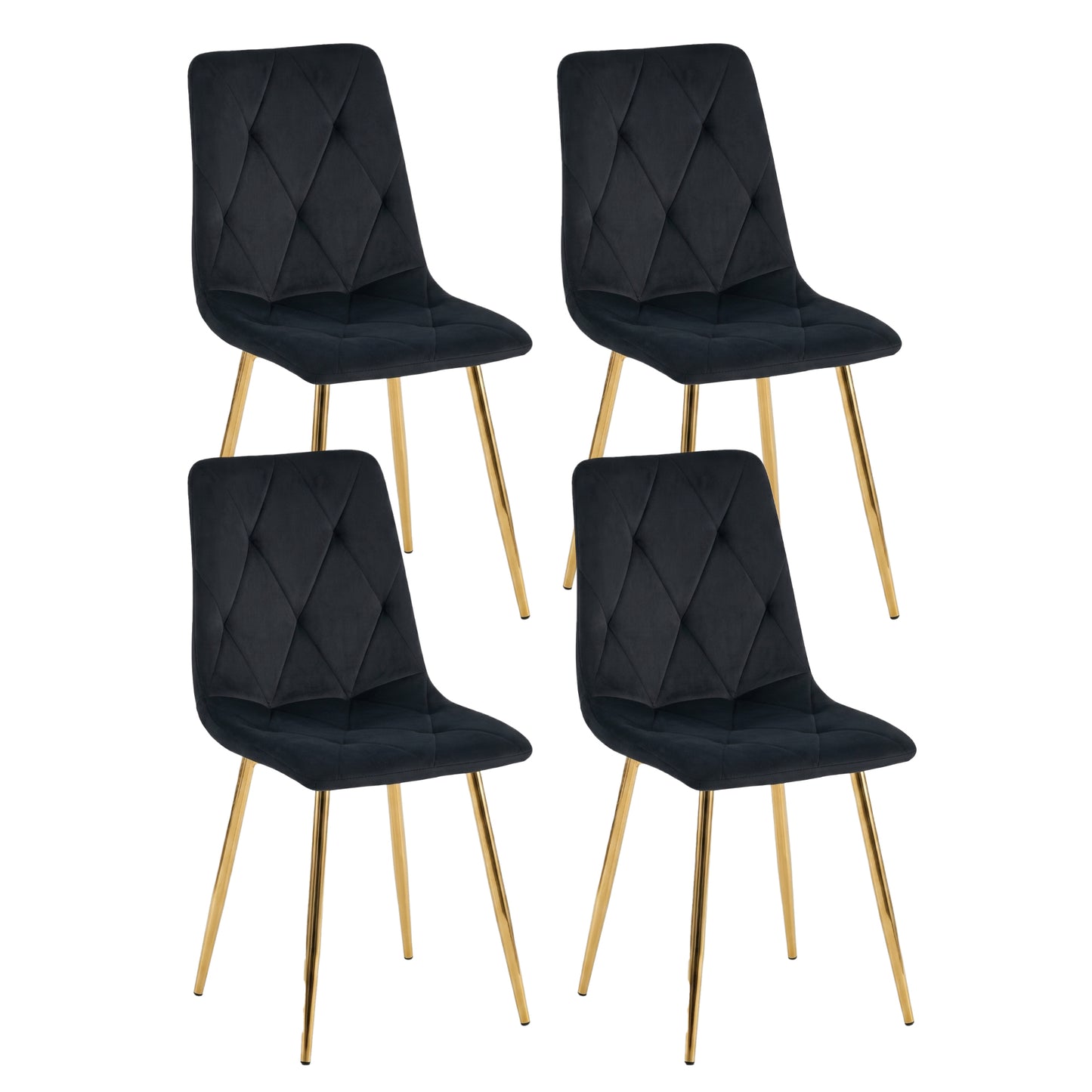 Delhi Modern Velvet Dining Chair