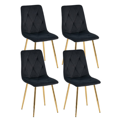 Delhi Modern Velvet Dining Chair