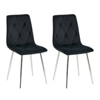 Delhi Modern Velvet Dining Chair