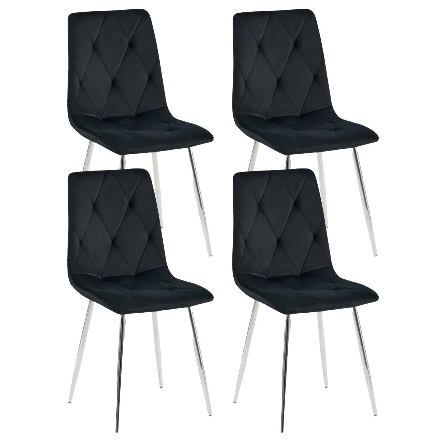 Delhi Modern Velvet Dining Chair