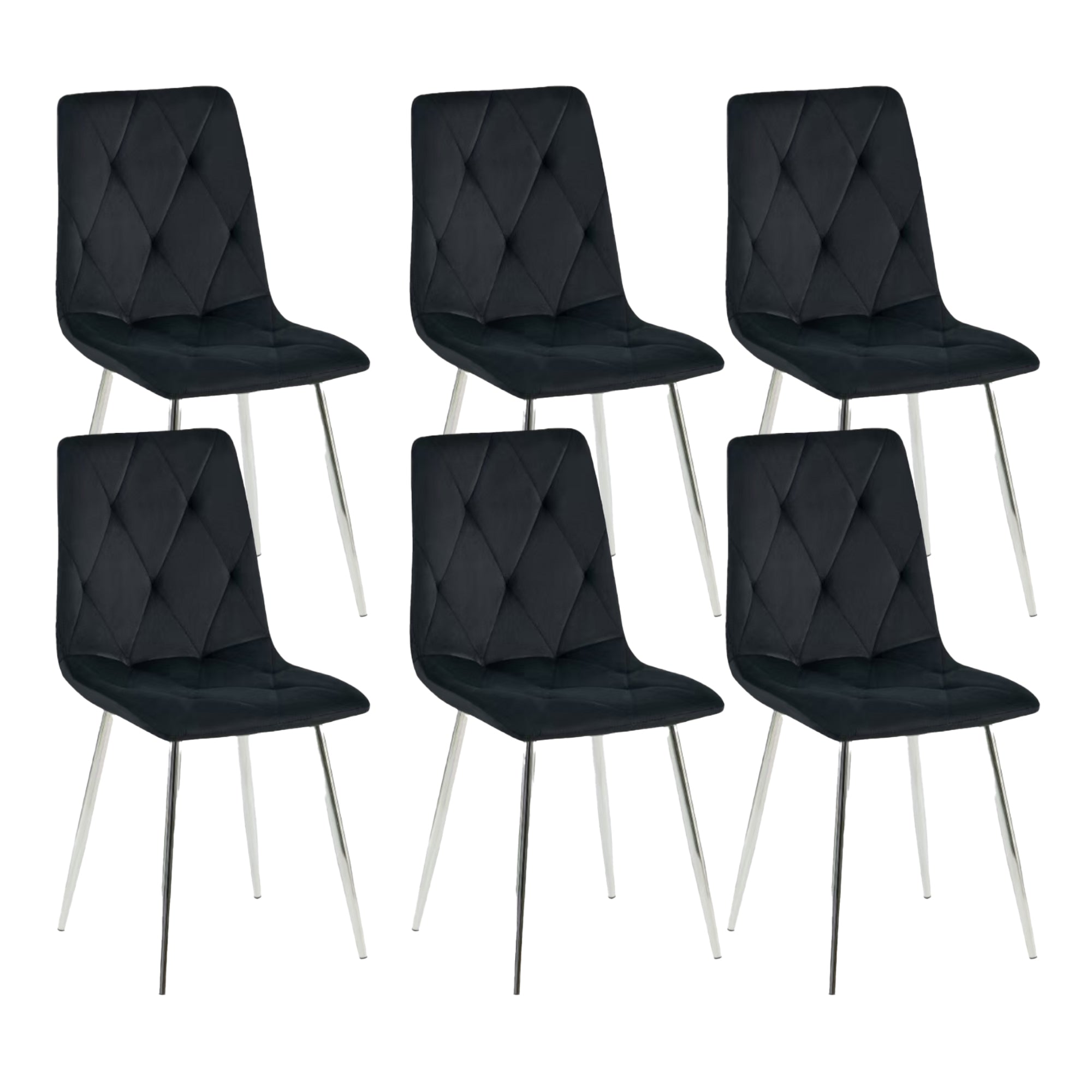 Delhi Modern Velvet Dining Chair