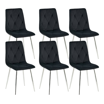 Delhi Modern Velvet Dining Chair