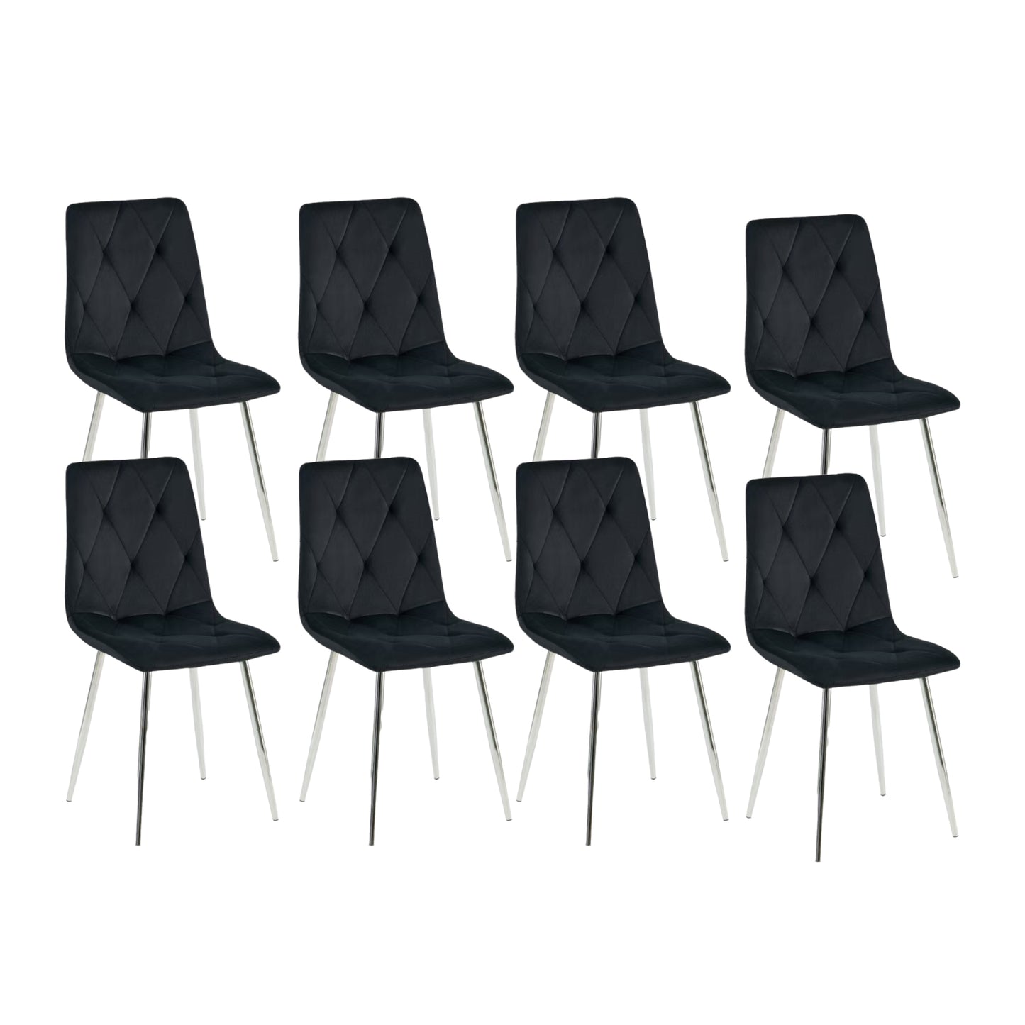 Delhi Modern Velvet Dining Chair