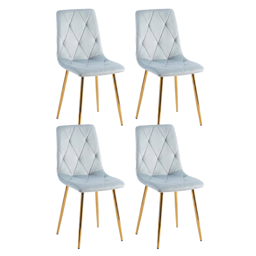 Delhi Modern Velvet Dining Chair