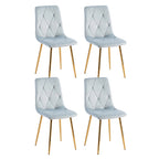 Delhi Modern Velvet Dining Chair
