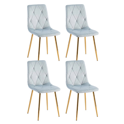 Delhi Modern Velvet Dining Chair