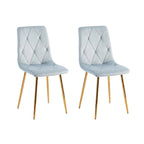 Delhi Modern Velvet Dining Chair