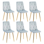 Delhi Modern Velvet Dining Chair