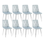 Delhi Modern Velvet Dining Chair