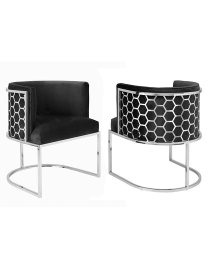 Honeycomb Accent Chair