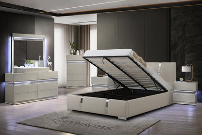 MIRAJ BEDROOM SET WITH AMBIENT LIGHTING