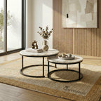MONO 2PC COFFEE TABLE WITH SINTERED STONE