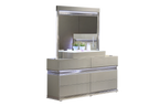 PARAJ BEDROOM SET WITH AMBIENT LIGHTING