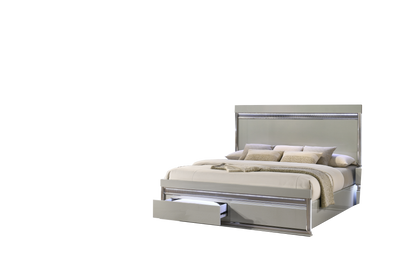 NAVRAJ BEDROOM SET WITH AMBIENT LIGHTING