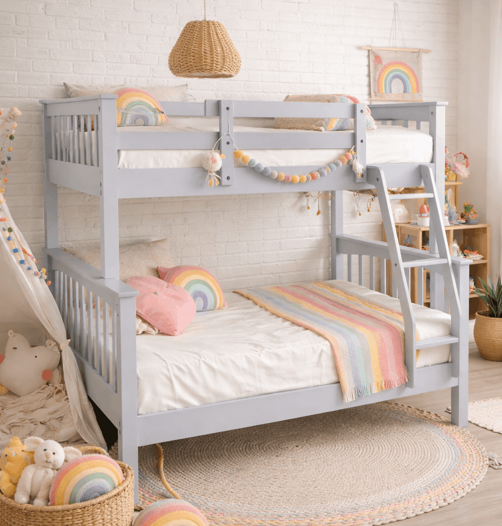 Single Over Double Bunk Bed