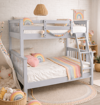 Single Over Double Bunk Bed