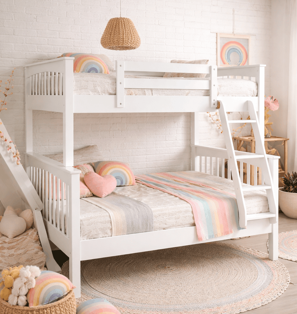 Single Over Double Bunk Bed