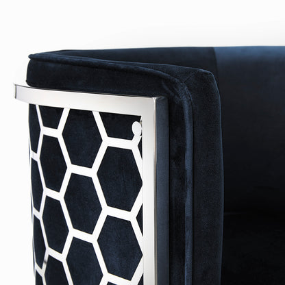 Honeycomb Accent Chair