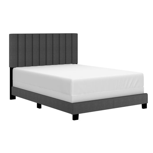 Jedd 54" Double Bed in Charcoal