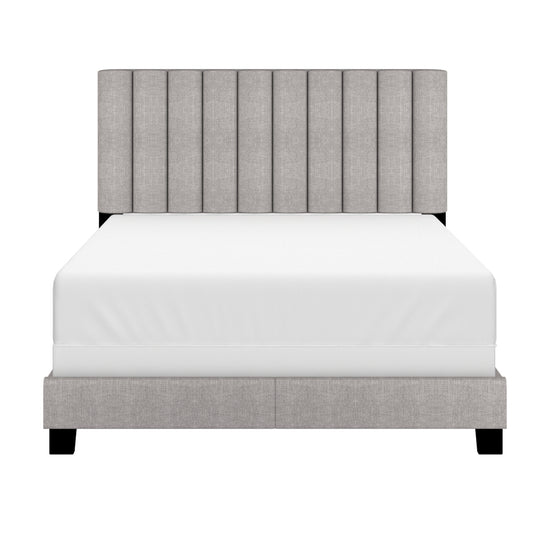 Jedd 54" Double Bed in Light Grey