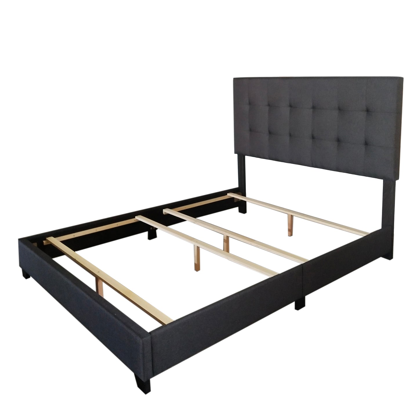 Exton 60" Queen Bed in Charcoal