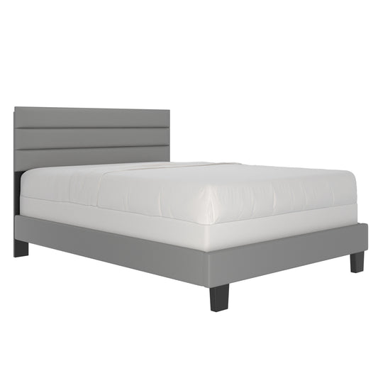 Gary 54" Double Bed in Grey