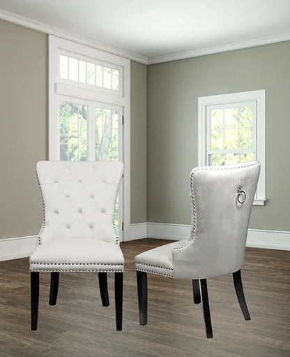 Madrid Ivory Dining Chairs (Set Of 2)