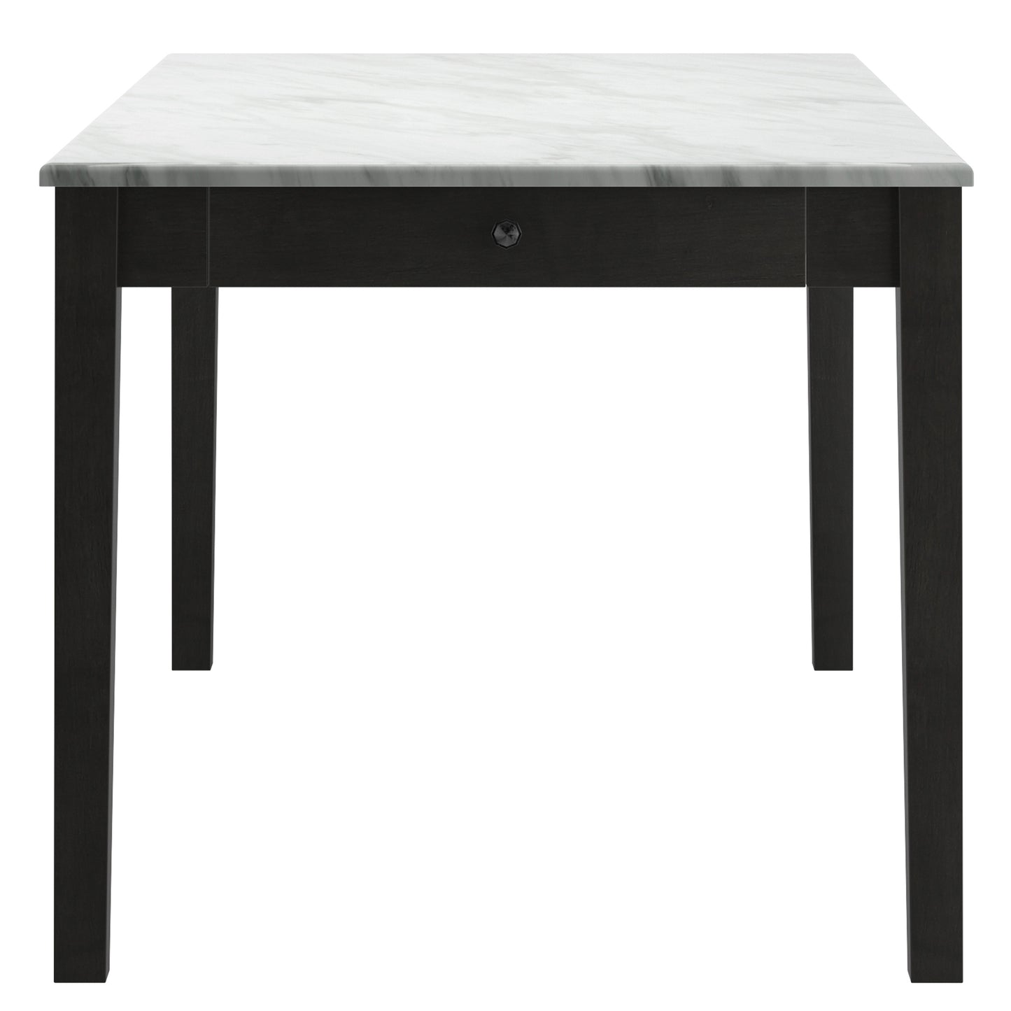 Pascal Dining Table w/Drawers in Grey