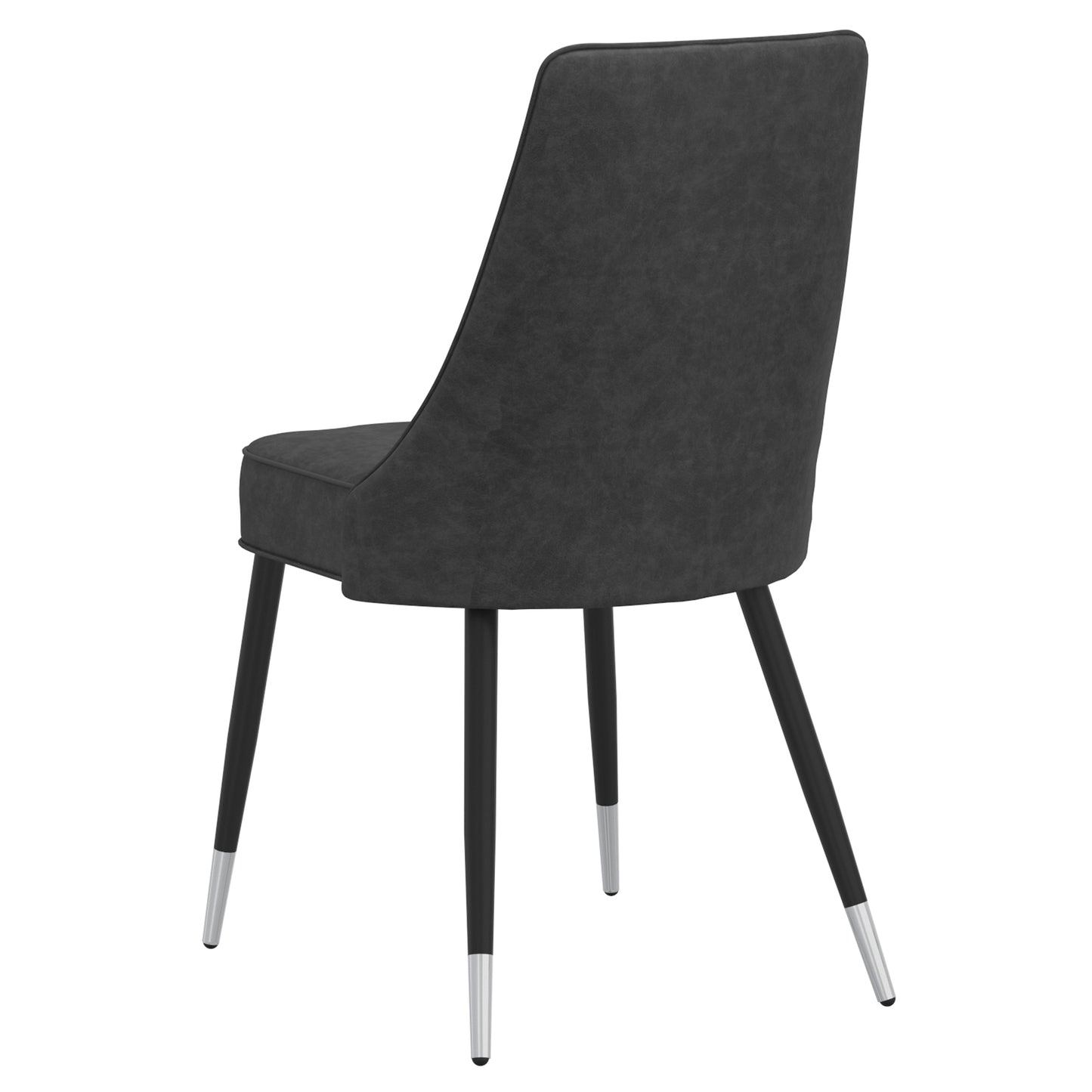 Silvano Side Chair, Set of 2 in Vintage Grey and Black