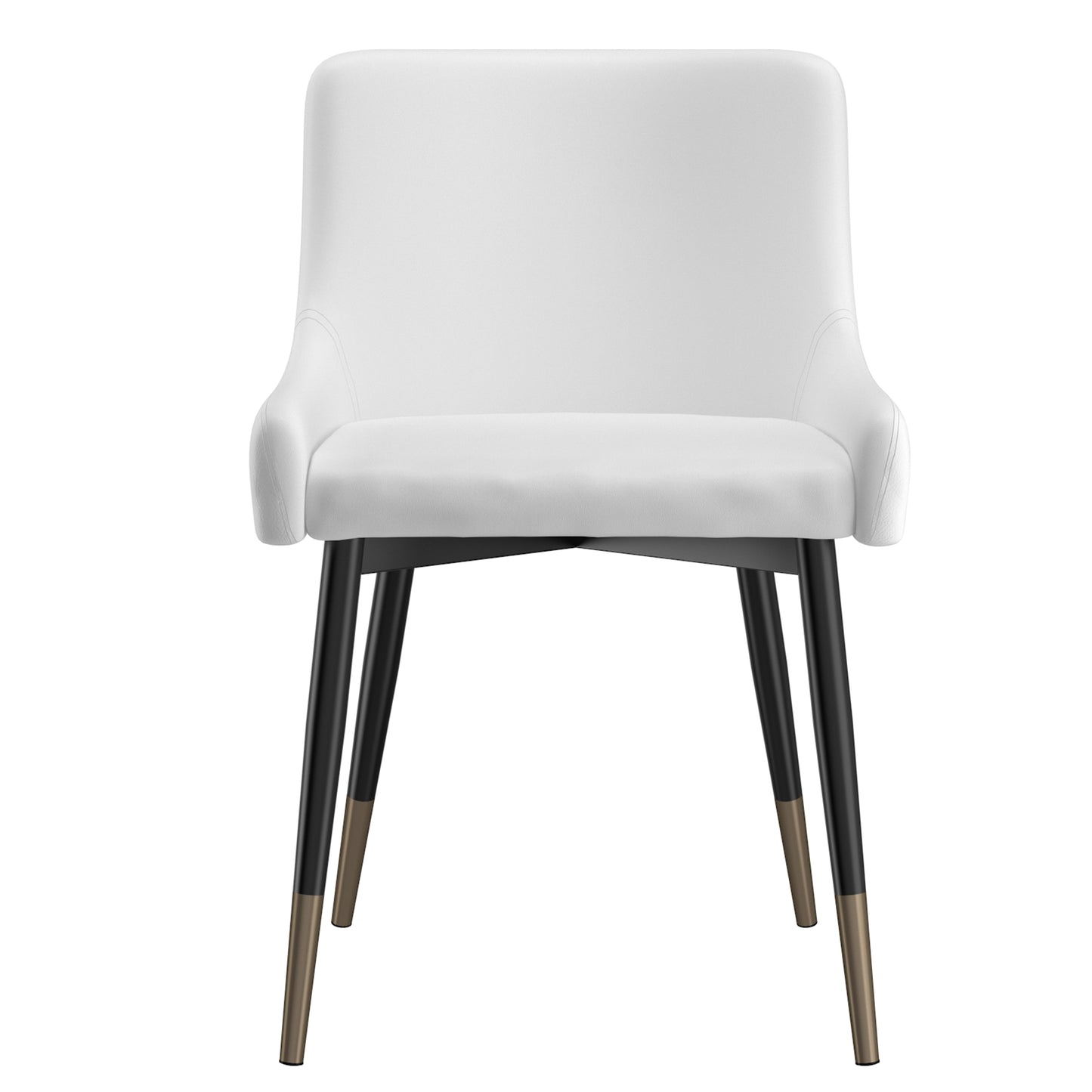 Xander Side Chair in White and Black (Each)