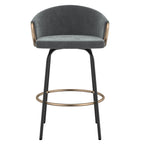 Tabouret de bar Lavo 26 po, ensemble de 2 