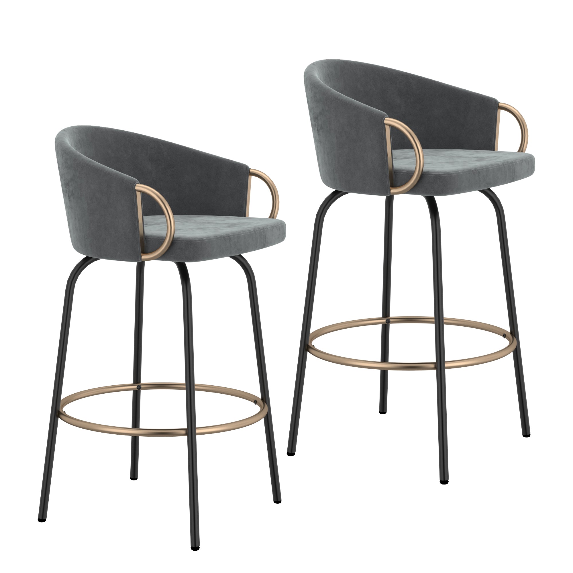 Tabouret de bar Lavo 26 po, ensemble de 2 