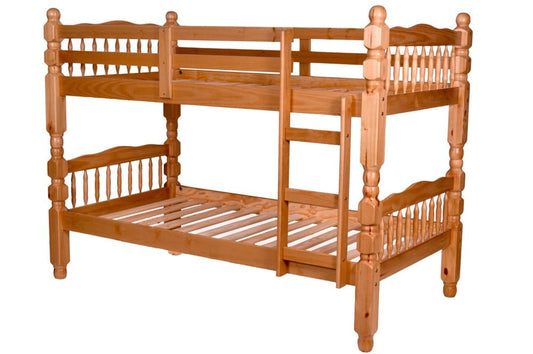 Knotty Pine Twin over Twin BUNK BED