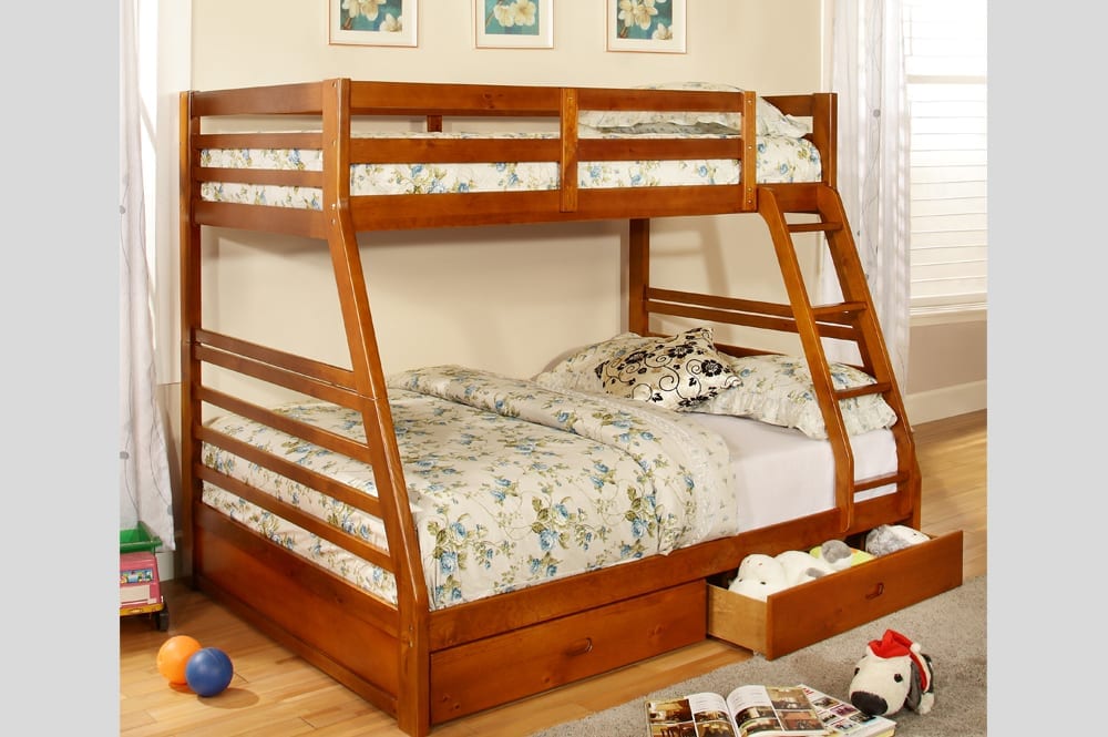 Paris Twin over Double BUNK BED