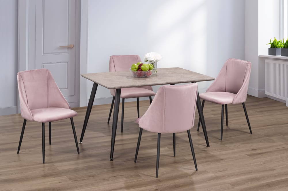 DINING SET (Table + 4 Chairs)