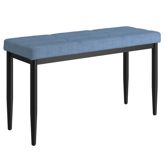 Timor Bench in Blue and Black