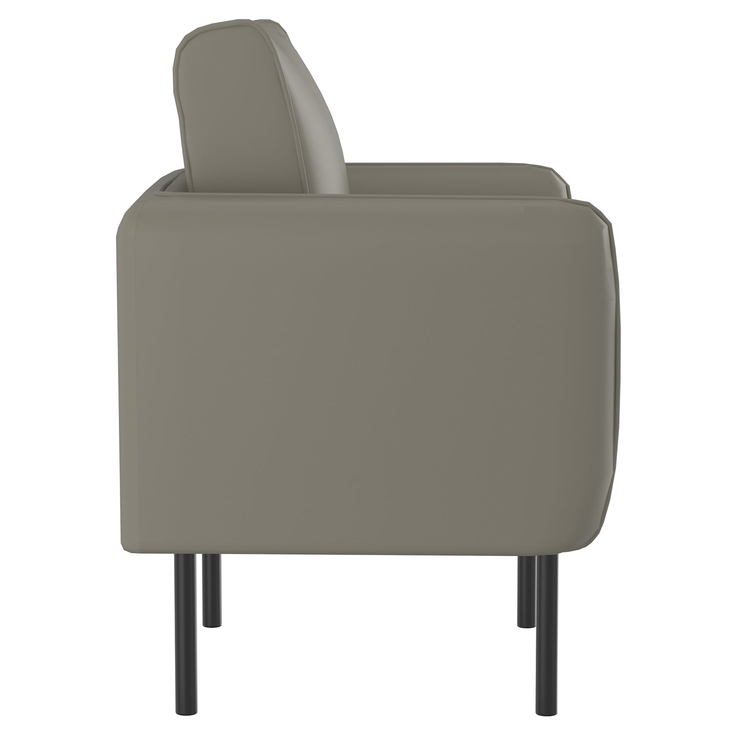 Ryker Accent Chair in Grey-Beige and Black - WW