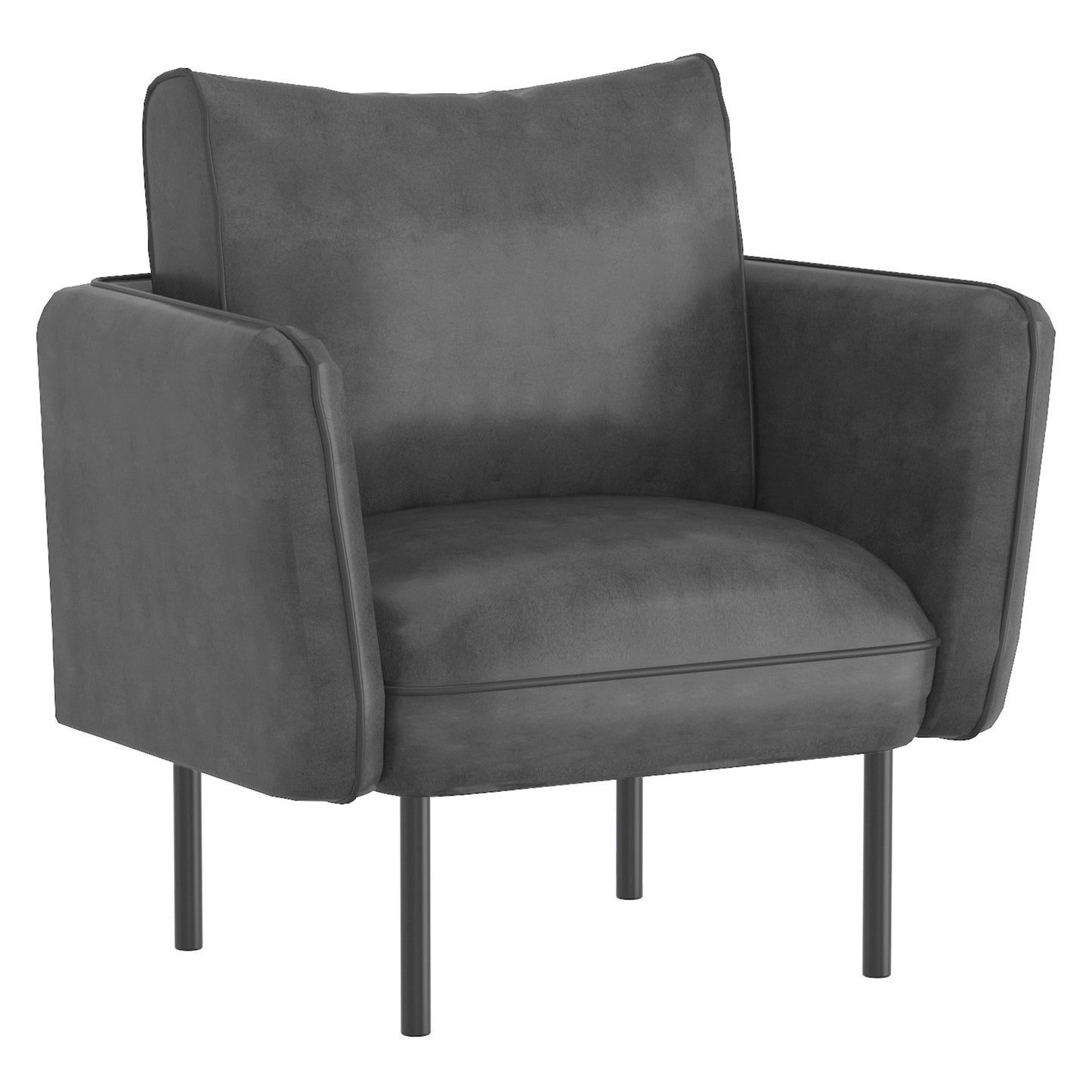 Ryker Accent Chair in Grey and Black - WW