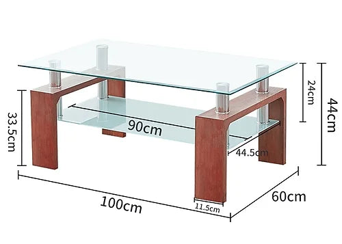 Infinity Cherry Coffee Table (42"x24")