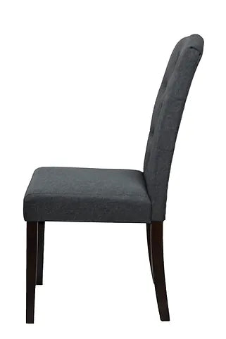 Ingrid Chair Dark Grey (Set Of 2)