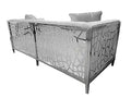 Angelina Loveseat Light Grey