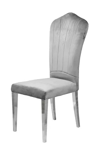 Monica Grey Dining Chair (Set of 2)