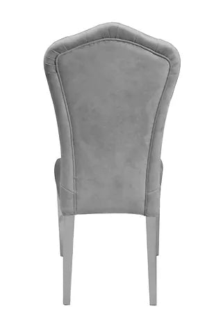 Monica Light Grey Dining Chair (set of 2)